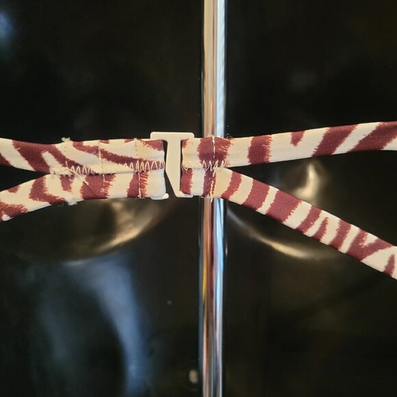 Sundazed Layla Zebra-Print Strappy-Back Bikini Top - Picture 5 of 5